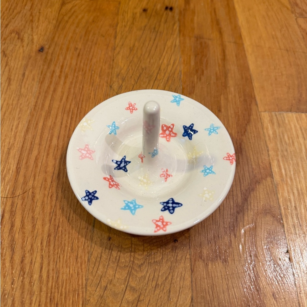 Hand Painted Ring Holder